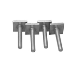 T adaptér 30 mm (4 ks - sada) 