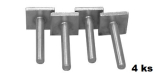 T adaptér 40 mm /sada 4 ks/ 