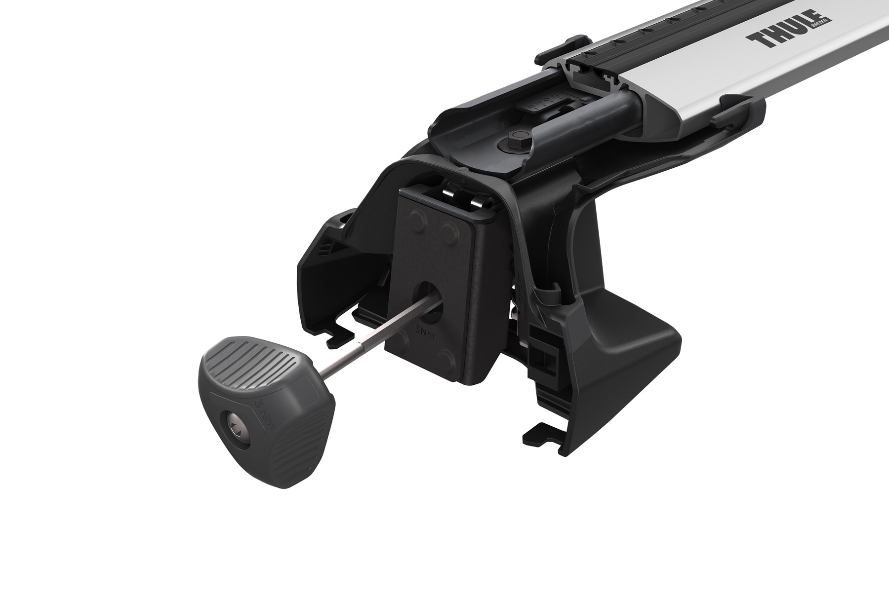Příčníky Thule WingBar Edge Clamp 7205 Black CITROËN C3 Aircross (CC24), 5-dr SUV, 2025 -