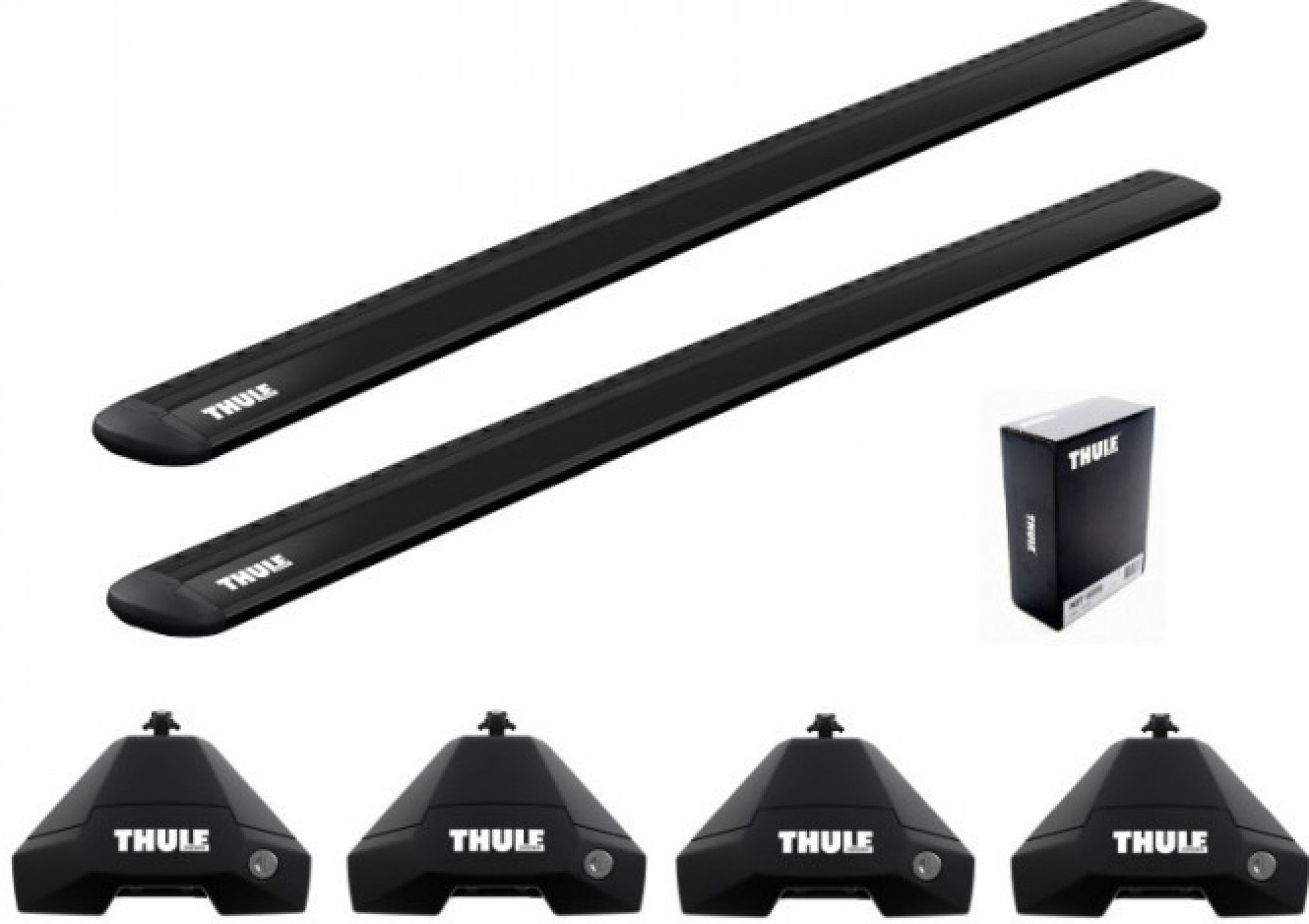 Příčníky THULE EVO Black MITSUBISHI Colt (Mk. VII), 5-dr Hatchback, 2024 -